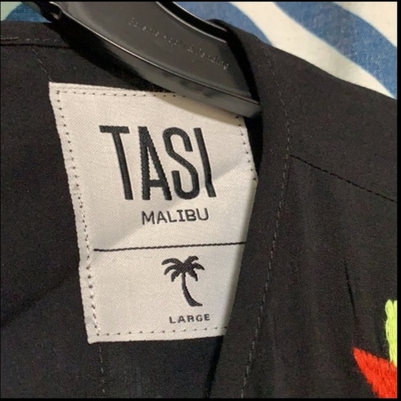 (L) Tasi Malibu ASHLEY Jumpsuit - Black‎ - Picture 6 of 9